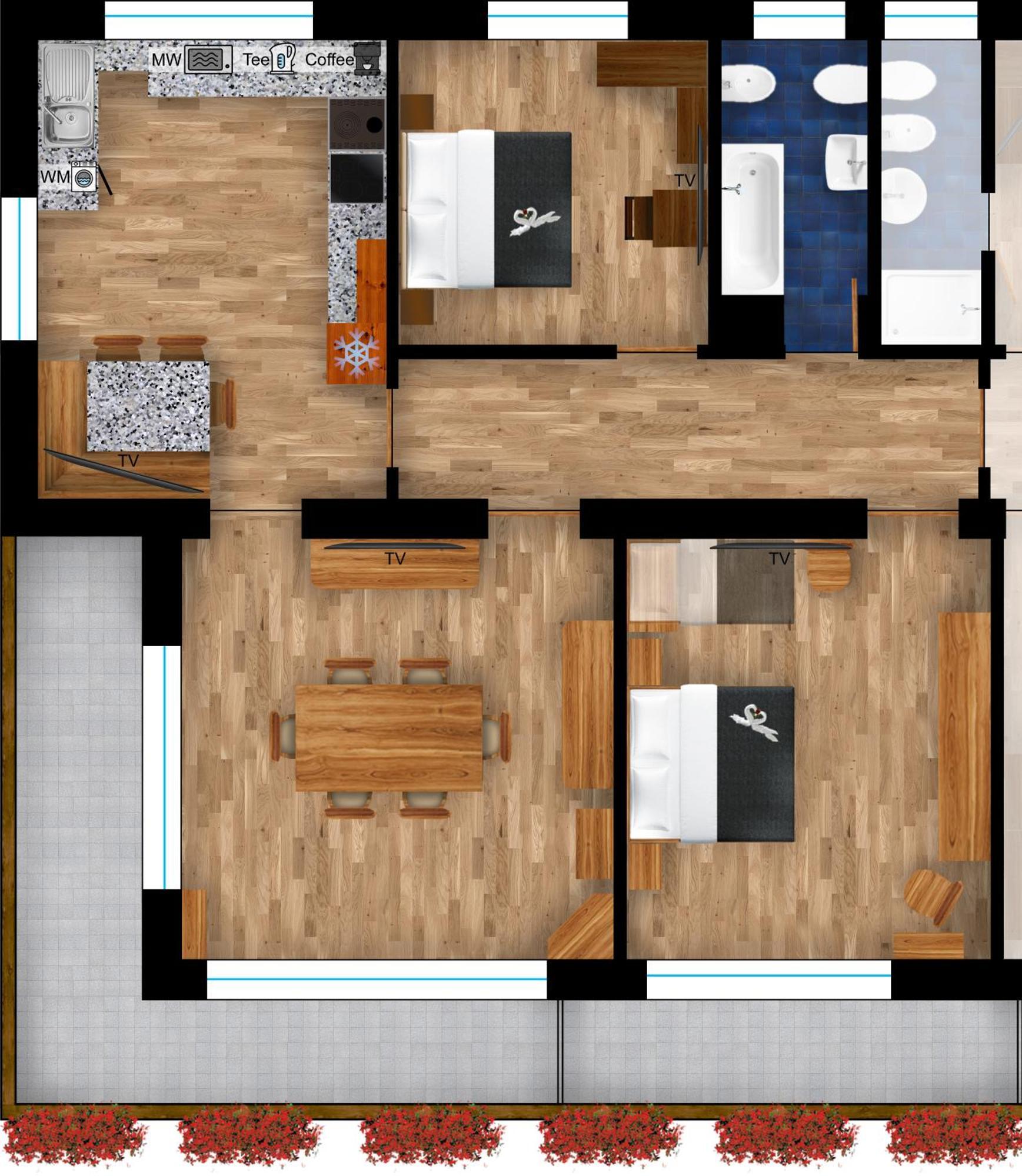 Guesthouse Rosengarten 多比亚科 外观 照片